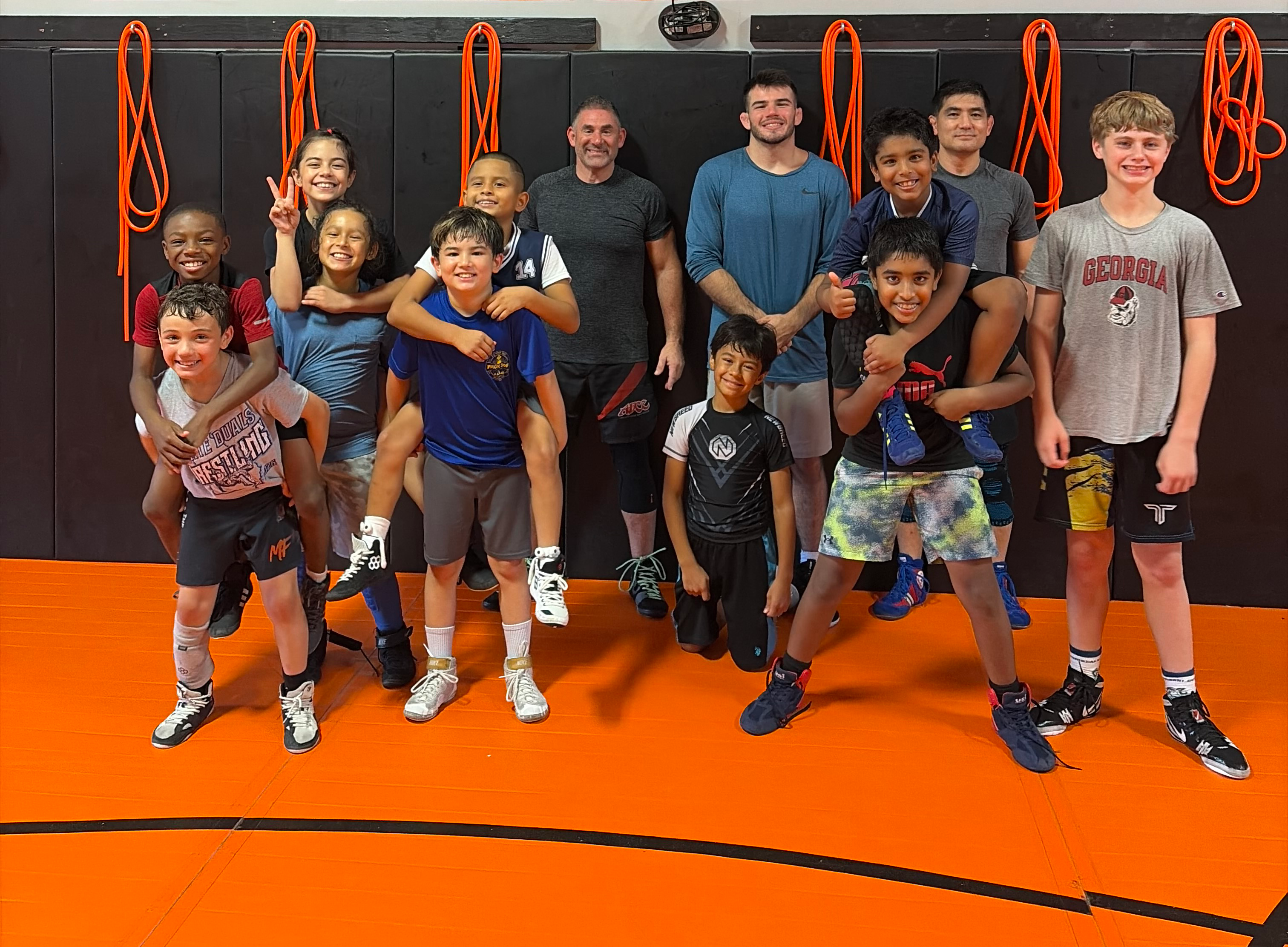 Camp group with Coach Nate